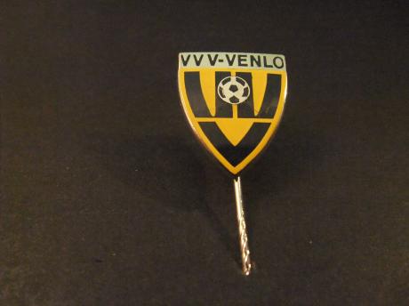 VVV- Venlo voetbalclub logo emaille uitvoering